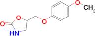 5-((4-Methoxyphenoxy)methyl)oxazolidin-2-one