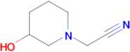 2-(3-Hydroxypiperidin-1-yl)acetonitrile