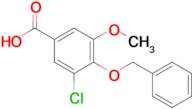 4-(Benzyloxy)-3-chloro-5-methoxybenzoic acid