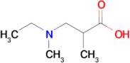 3-(Ethyl(methyl)amino)-2-methylpropanoic acid