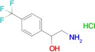 2-Amino-1-(4-(trifluoromethyl)phenyl)ethan-1-ol hydrochloride