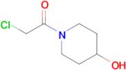 2-Chloro-1-(4-hydroxypiperidin-1-yl)ethan-1-one