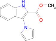 Methyl 3-(1H-pyrrol-1-yl)-1H-indole-2-carboxylate