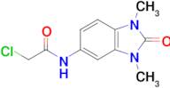 2-Chloro-N-(1,3-dimethyl-2-oxo-2,3-dihydro-1H-benzo[d]imidazol-5-yl)acetamide
