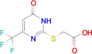 2-{[6-oxo-4-(trifluoromethyl)-1,6-dihydropyrimidin-2-yl]sulfanyl}acetic acid