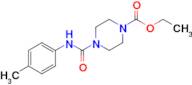 Ethyl 4-(p-tolylcarbamoyl)piperazine-1-carboxylate