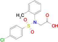 N-((4-chlorophenyl)sulfonyl)-N-(o-tolyl)glycine