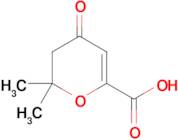 2,2-Dimethyl-4-oxo-3,4-dihydro-2H-pyran-6-carboxylic acid