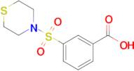 3-(Thiomorpholinosulfonyl)benzoic acid