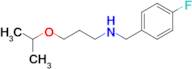 N-(4-fluorobenzyl)-3-isopropoxypropan-1-amine