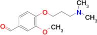 4-(3-(Dimethylamino)propoxy)-3-methoxybenzaldehyde