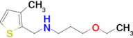 3-Ethoxy-N-((3-methylthiophen-2-yl)methyl)propan-1-amine