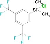 (3,5-Bis(trifluoromethyl)phenyl)chlorodimethylsilane