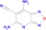 5,7-Diamino-[1,2,5]oxadiazolo[3,4-b]pyridine-6-carbonitrile