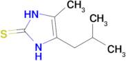 4-Isobutyl-5-methyl-1,3-dihydro-2H-imidazole-2-thione