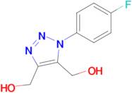 (1-(4-Fluorophenyl)-1H-1,2,3-triazole-4,5-diyl)dimethanol