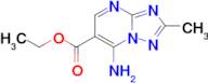 Ethyl 7-amino-2-methyl-[1,2,4]triazolo[1,5-a]pyrimidine-6-carboxylate