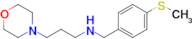 N-(4-(methylthio)benzyl)-3-morpholinopropan-1-amine