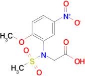 N-(2-methoxy-5-nitrophenyl)-N-(methylsulfonyl)glycine