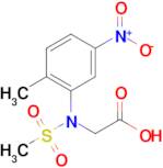 N-(2-methyl-5-nitrophenyl)-N-(methylsulfonyl)glycine