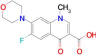 6-Fluoro-1-methyl-7-morpholino-4-oxo-1,4-dihydroquinoline-3-carboxylic acid