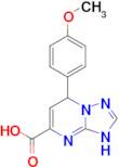 7-(4-methoxyphenyl)-3H,7H-[1,2,4]triazolo[1,5-a]pyrimidine-5-carboxylic acid