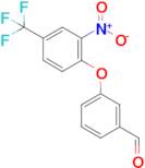 3-(2-Nitro-4-(trifluoromethyl)phenoxy)benzaldehyde