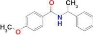 4-Methoxy-N-(1-phenylethyl)benzamide