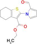 Ethyl 2-(2-formyl-1H-pyrrol-1-yl)-4,5,6,7-tetrahydrobenzo[b]thiophene-3-carboxylate