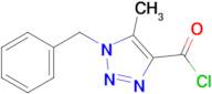 1-Benzyl-5-methyl-1H-1,2,3-triazole-4-carbonyl chloride