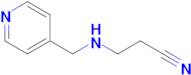 3-((Pyridin-4-ylmethyl)amino)propanenitrile