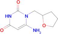 6-Amino-1-((tetrahydrofuran-2-yl)methyl)pyrimidine-2,4(1H,3H)-dione