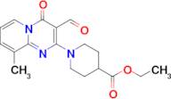 Ethyl 1-(3-formyl-9-methyl-4-oxo-4H-pyrido[1,2-a]pyrimidin-2-yl)piperidine-4-carboxylate