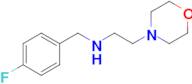 N-(4-fluorobenzyl)-2-morpholinoethan-1-amine