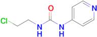 1-(2-Chloroethyl)-3-(pyridin-4-yl)urea