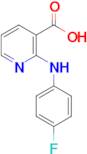 2-((4-Fluorophenyl)amino)nicotinic acid