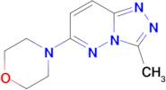 4-(3-Methyl-[1,2,4]triazolo[4,3-b]pyridazin-6-yl)morpholine