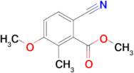 Methyl 6-cyano-3-methoxy-2-methylbenzoate
