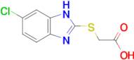 2-((6-Chloro-1H-benzo[d]imidazol-2-yl)thio)acetic acid