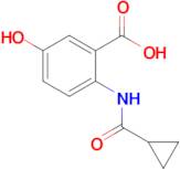 2-(Cyclopropanecarboxamido)-5-hydroxybenzoic acid