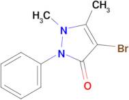 4-Bromo-1,5-dimethyl-2-phenyl-1,2-dihydro-3H-pyrazol-3-one