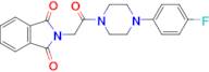 2-(2-(4-(4-Fluorophenyl)piperazin-1-yl)-2-oxoethyl)isoindoline-1,3-dione