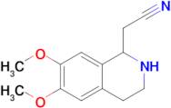 2-(6,7-Dimethoxy-1,2,3,4-tetrahydroisoquinolin-1-yl)acetonitrile