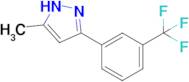 5-Methyl-3-(3-(trifluoromethyl)phenyl)-1H-pyrazole