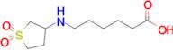 6-((1,1-Dioxidotetrahydrothiophen-3-yl)amino)hexanoic acid