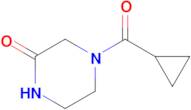 4-(Cyclopropanecarbonyl)piperazin-2-one