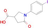 1-(4-Iodophenyl)-5-oxopyrrolidine-3-carboxylic acid