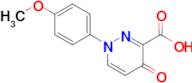 1-(4-Methoxyphenyl)-4-oxo-1,4-dihydropyridazine-3-carboxylic acid