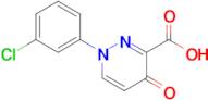 1-(3-Chlorophenyl)-4-oxo-1,4-dihydropyridazine-3-carboxylic acid