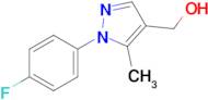 (1-(4-Fluorophenyl)-5-methyl-1H-pyrazol-4-yl)methanol